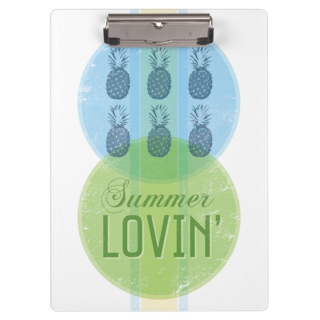 Retro-Clipboard Summer Lovin Klemmbrett (Vorderseite)