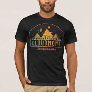 Retro Cloudmont Ski Adventure ist Gewartet T-Shirt