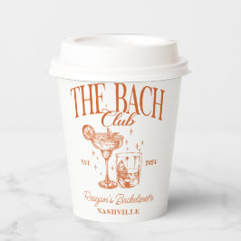 Retro Cocktail Orange Custom Pappbecher