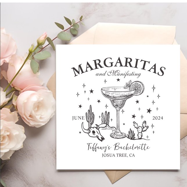 Retro Cocktails Junggeselinnen-Abschied Serviette (Von Creator hochgeladen)