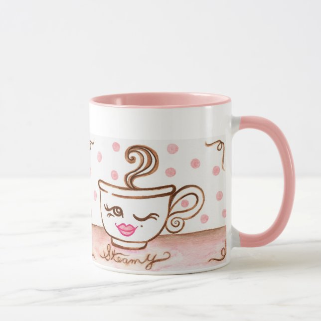 Retro Coffee Cup-Tasse Tasse (Rechts)