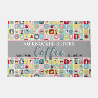 Retro Coffee Fußmatte