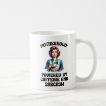 Retro Coffee Lady Mug – Vintage 1950s Housewife