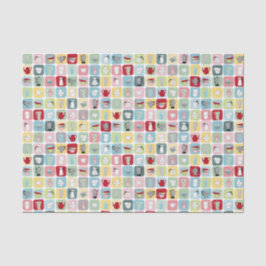 Retro Coffee Seidenpapier