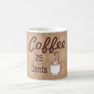 Retro Coffee Shop Tasse Geschenk