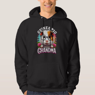 Retro Color Style Guinea Pig Oma Hoodie
