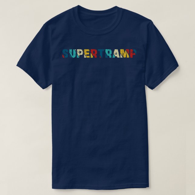 Retro Color Supertramp T-Shirt (Design vorne)