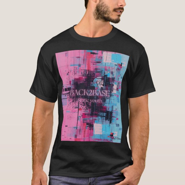 Retro Colourful Streetwear Unisex T-shirt  (Vorderseite)