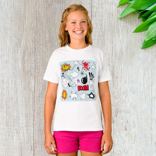 Retro Comic Explosion Pop Art T-Shirt