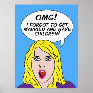 ReTRO-COMIC-Plakat Poster