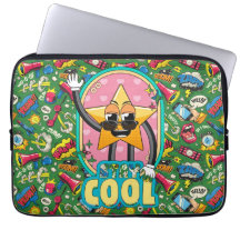 Retro Comic Pop Star Laptop Sleeve