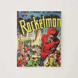 Retro-Comics - Rocketman