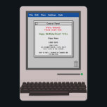 Retro Computer Funny Geburtstag Einladung<br><div class="desc">Für die Technik,  die in den frühen Jahren des PCs erwachsen wurde. Fügen Sie dieses coole und Retro-Computer-Einladungs-Design für einen Geburtstag oder eine andere besondere Veranstaltung hinzu. Personalisieren Sie die Karte mit Ihren spezifischen Informationen.</div>