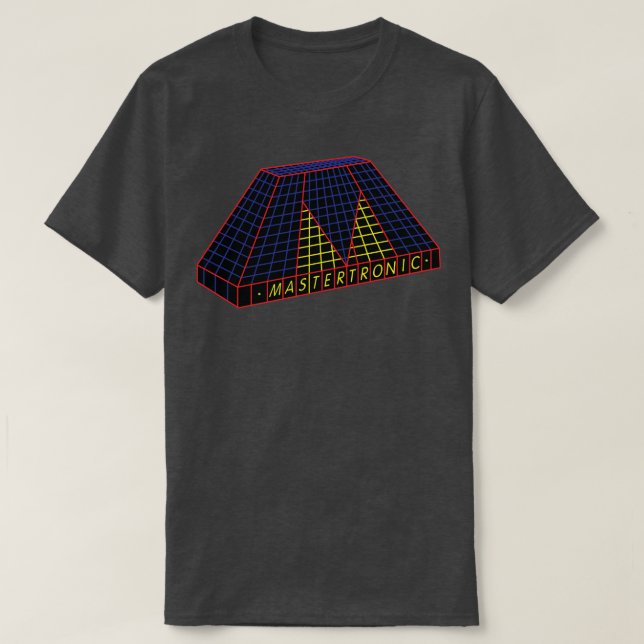Retro Computerspiele Mastertronic T-Shirt (Design vorne)