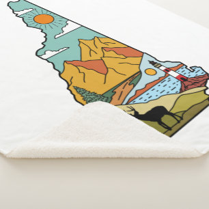 Retro Concord New Hampshire White Mountain Sherpadecke