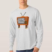 Retro Console TV Long Sleeve T - Shirt für Kaninch