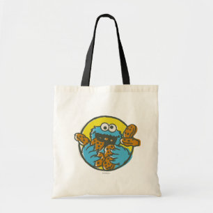 Retro Cookie Monster Tragetasche