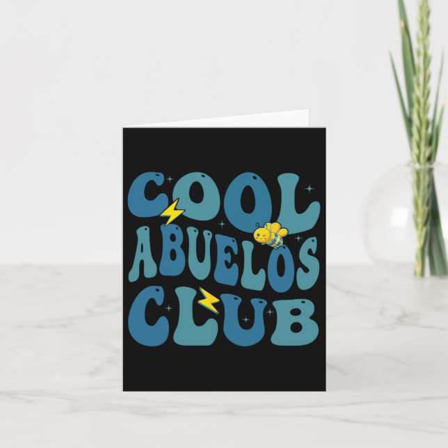 Retro Cool Abuelos Club Parco Civico-Ciani New Orl Karte (Vorderseite)