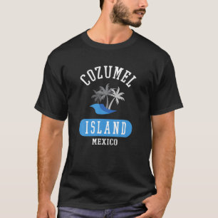 Retro Cool Cozumel Original Mexiko Strände Neuhei T-Shirt