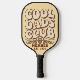 Retro Cool Dads Club Mitglied Est 1970 Groovy Vate Pickleball Schläger