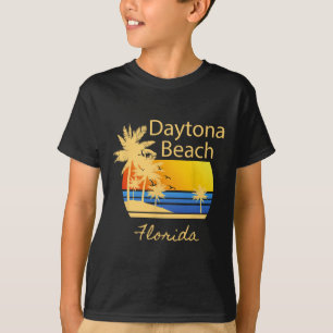 Retro Cool Daytona Beach Mens Womens Florida Beach T-Shirt