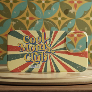 Retro Cool Mütter Club Sunburst Vintage-Typografie iPhone 13 Pro Max Hülle