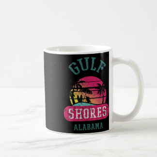Retro Coole Golfküste Original Alabama Beach Grap Kaffeetasse