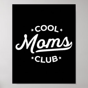 Retro Coole Mamas Klettergarten Mama Piazza della Poster