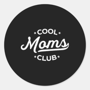 Retro Coole Mamas Klettergarten Mama Piazza della  Runder Aufkleber