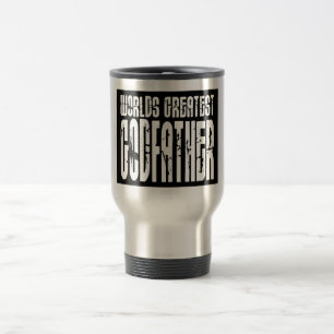 Retro coole Paten: Der bestste Pate der Welt Reisebecher