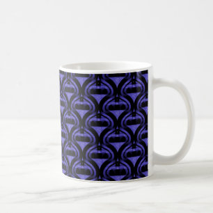 Retro Coole Tasse, Royal Blue Kaffeetasse