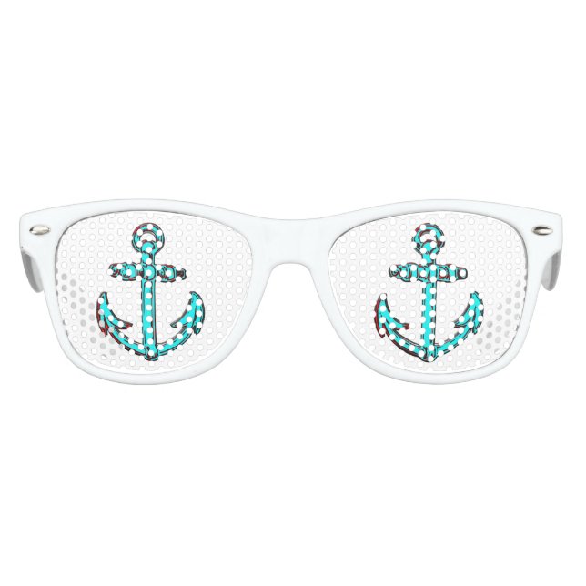 Retro cooler Anker Strand Party Sonnenbrille (Vorderseite)
