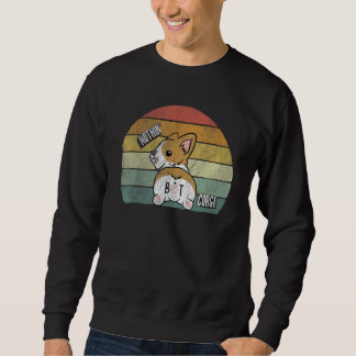 Retro Corgi Hintern Nichts außer Corgi Shirt Dog L