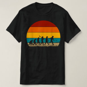 Retro Cornhole Evolution Funny Cornhole T-Shirt