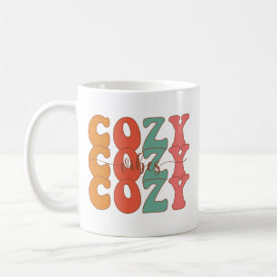 Retro Cosy Vibes Fall Kaffeetasse