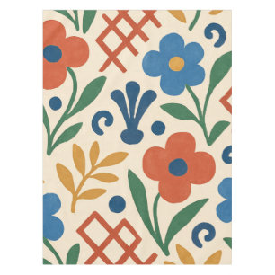 Retro Country Floral Trellis Muster Tischdecke
