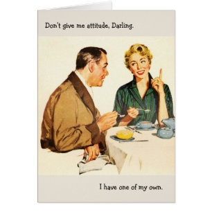 Retro Couple - Geben Sie mir keine Einstellung,