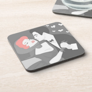 Retro Couple - Untersetzer