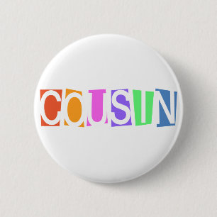 Retro-Cousin Button