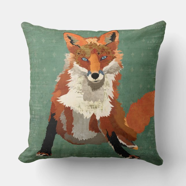 Rétro coussin ambre de Fox (Recto)