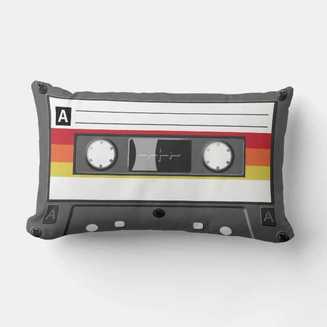 Rétro coussin de bande de cassette audio (Recto)