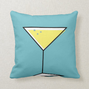 Rétro coussin de cocktail