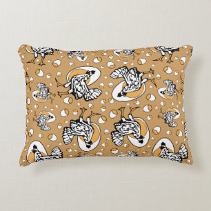 Rétro coussin de poulets