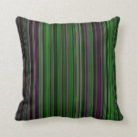 Rétro coussin pourpre de décor de vert de chaux de