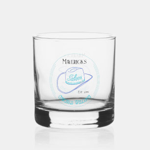 Retro Cowboy Saloon Trinkbehälter Whiskyglas