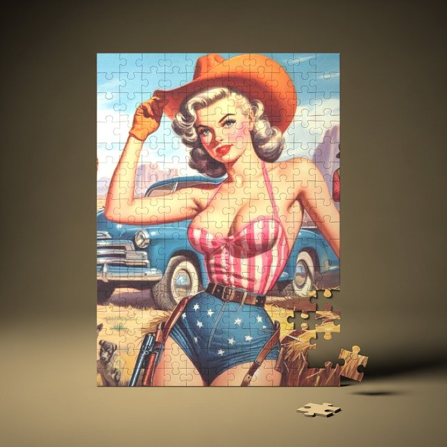 Retro Cowgirl Button Up (Von Creator hochgeladen)
