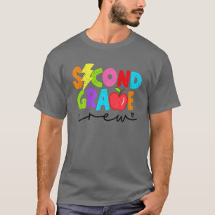Retro Crew zweiter Klasse leichter Bolzen zweiter  T-Shirt