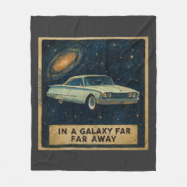 Retro Cruiser in Deep Space  Fleecedecke