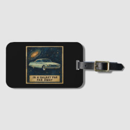Retro Cruiser in Deep Space  Gepäckanhänger