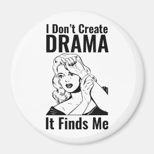 Retro Cry Drama Magnet